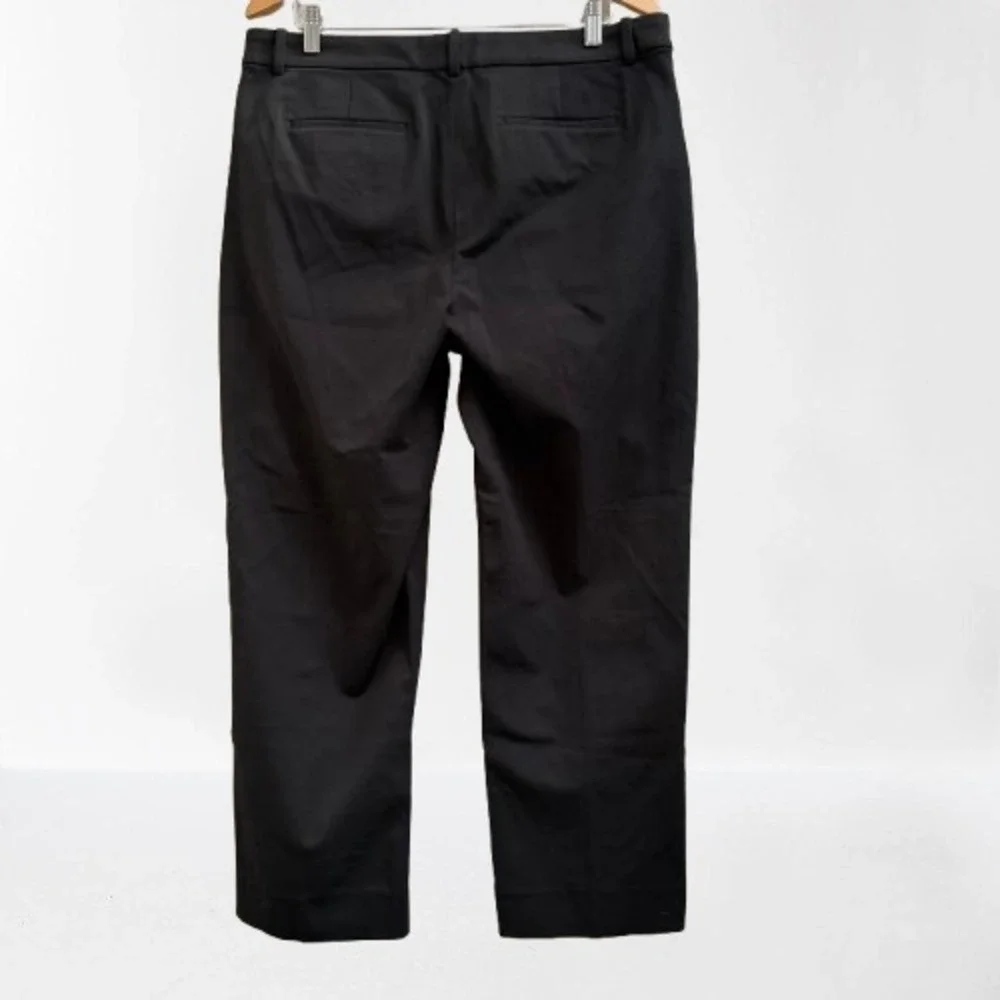 J. Crew Kallie Pants Women's Straight‎ Leg Black Size 14